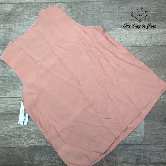 Liz Claiborne Scallop Neck Tank Top Size S - Picture 5 of 5